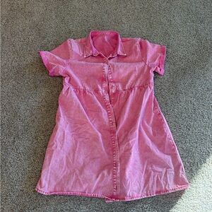 Amazon Pink Mini Dress